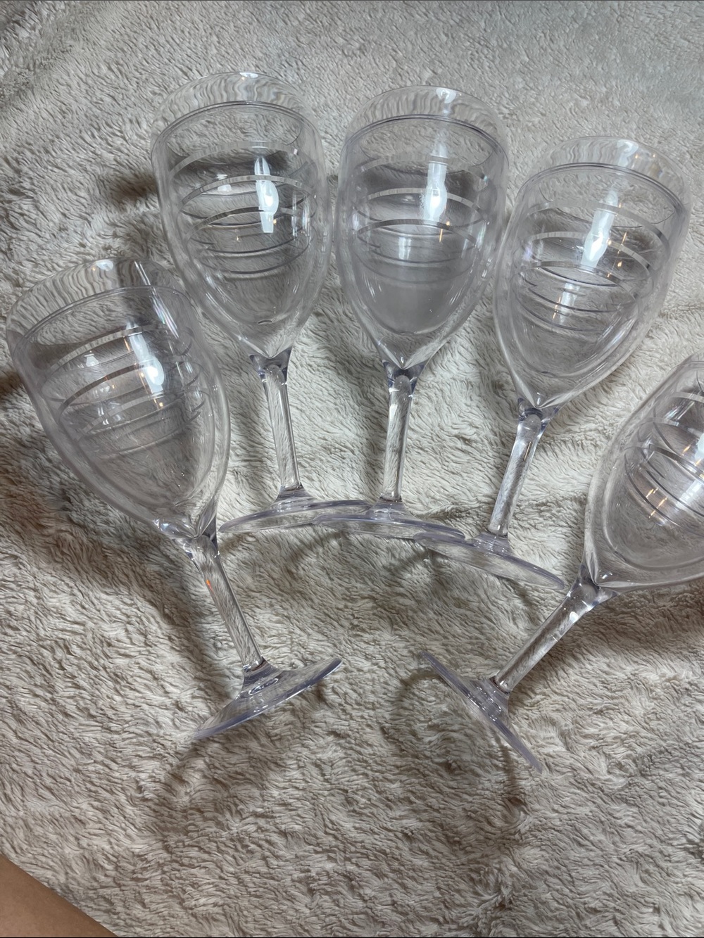 Tervis Plastic Stemmed Wine Glasses - Pack of 5